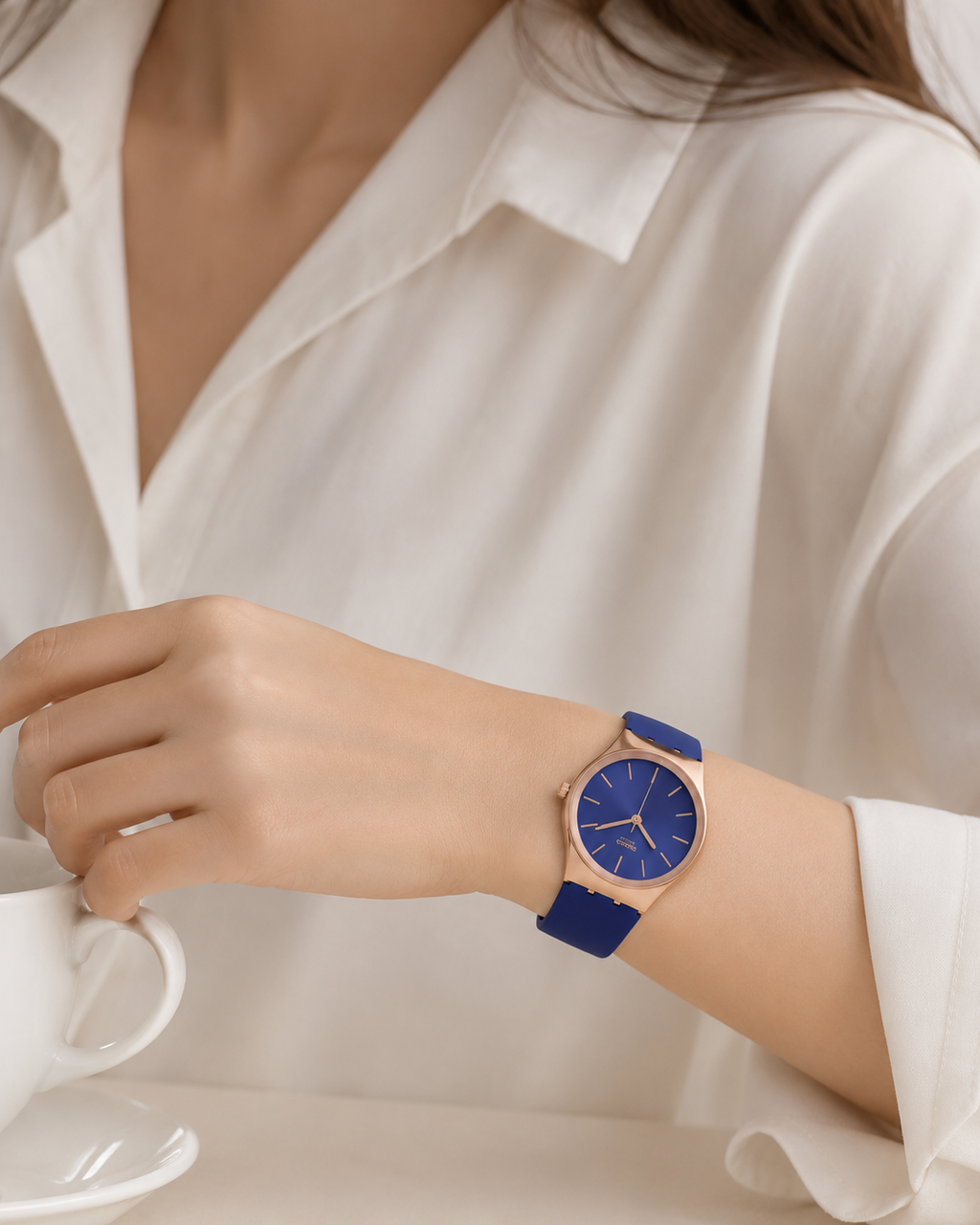 Swatch Blue Rose Luxe