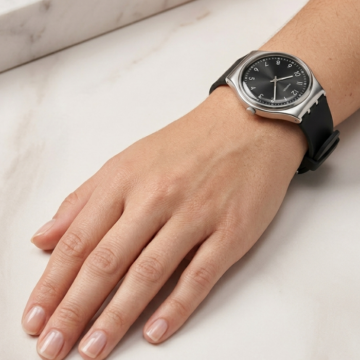 Swatch Black White