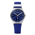 swatch blue white