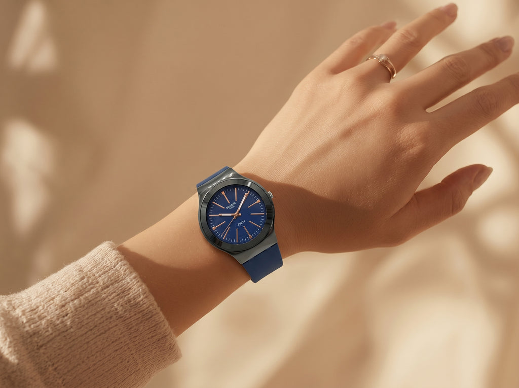 swatch blue marine