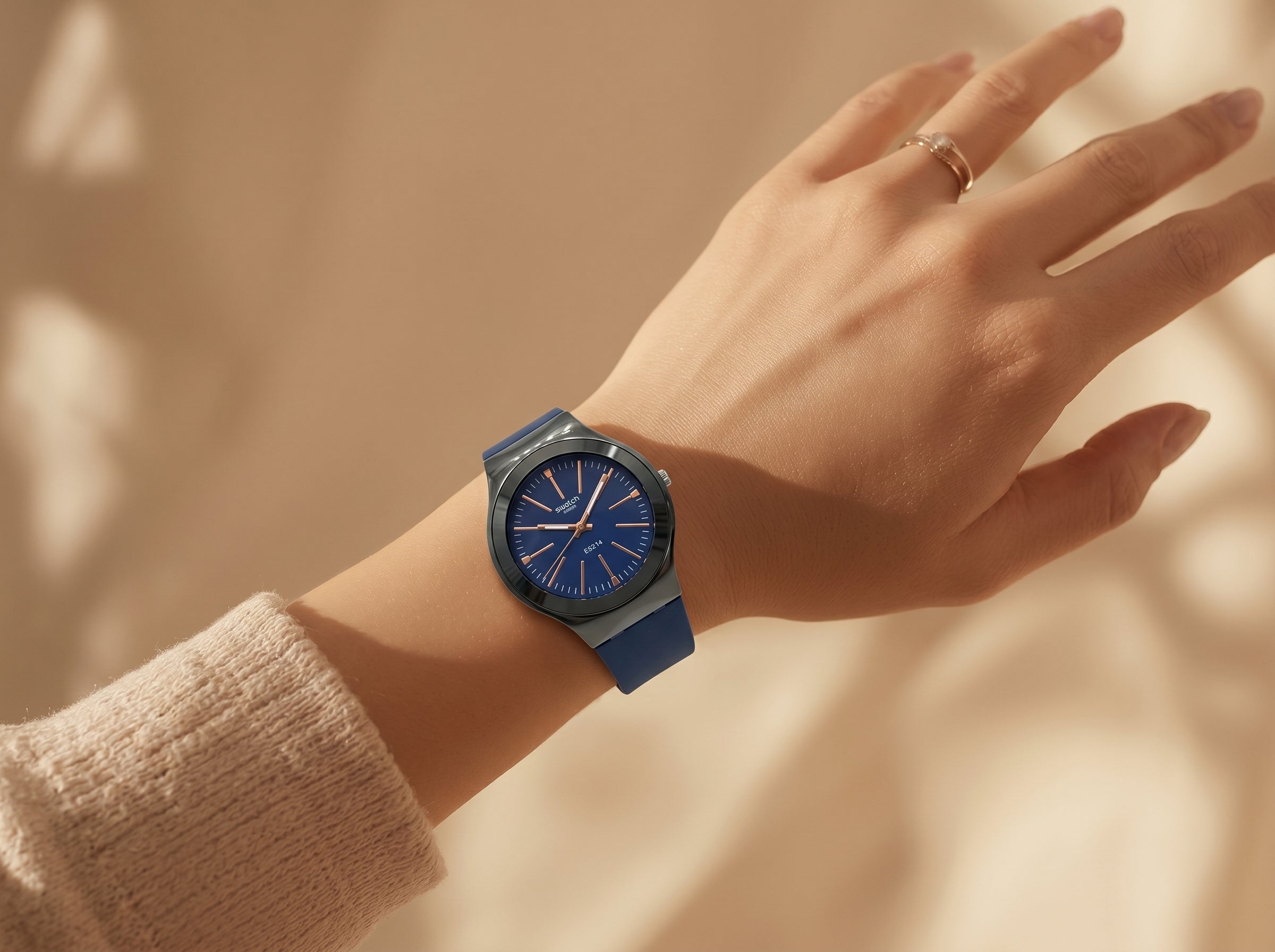 swatch blue marine