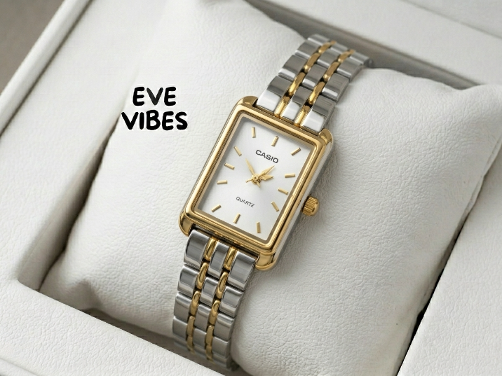 casio white gold